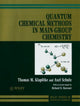 Book cover of: Quantum Chemical Methods in Main-Group Chemistry
