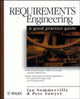 Book cover of: Requirements Engineering. By: Ian Sommerville