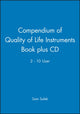 Book cover of: Compendium of Quality of Life Instruments Book plus CD 2–10 user. By: Sam Salek