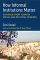 Book cover of: How Informal Institutions Matter. By: Zeki Sarigil