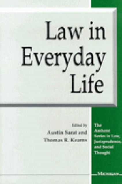 Book cover of: Law in Everyday Life