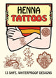 Book cover of: Henna Tattoos. By: Anna Pomaska