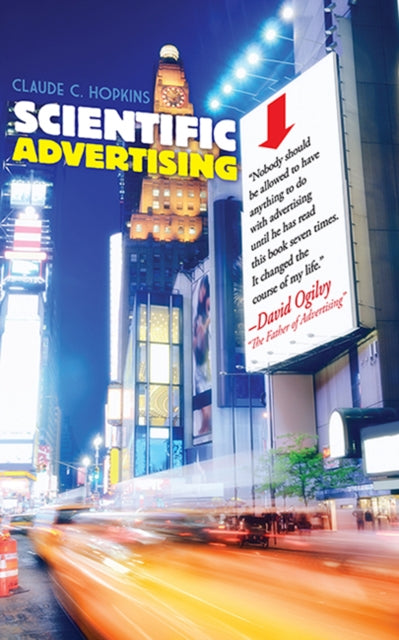Book cover of: Scientific Advertising. By: Claude C. Hopkins