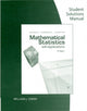 Book cover of: Student Solutions Manual for Wackerly/Mendenhall/Scheaffer's  Mathematical Statistics with Applications, 7th