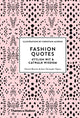 Book cover of: Fashion Quotes. By: Patrick Mauriès