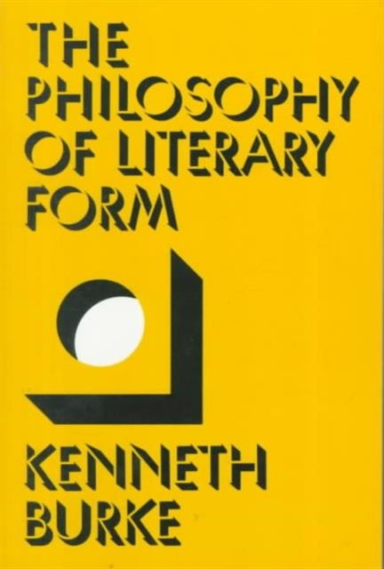 Book cover of: Philosophy of Literary Form