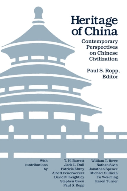 Book cover of: Heritage of China. By: Paul S. Ropp