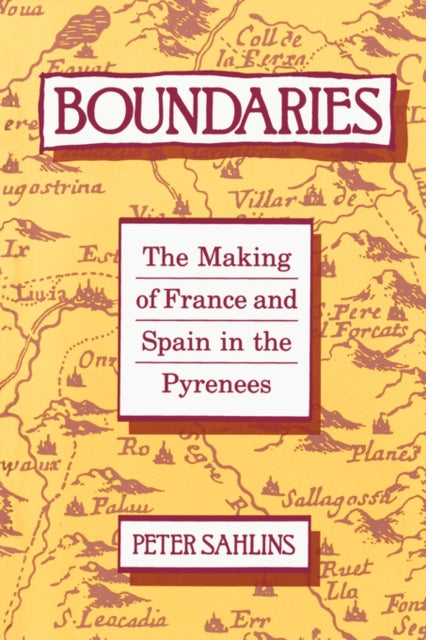 Book cover of: Boundaries. By: Peter Sahlins