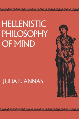 Hellenistic Philosophy of Mind