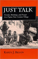 Book cover of: Just Talk