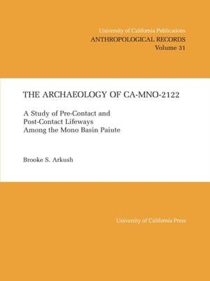 Archaeology of CA-Mno-2122