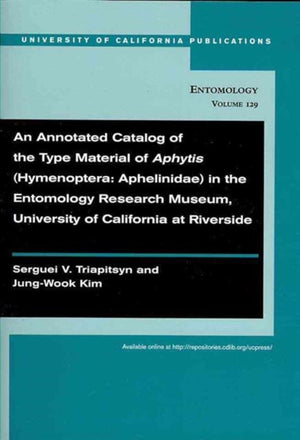 An Annotated Catalog of the Type Material of Aphytis (Hymenoptera