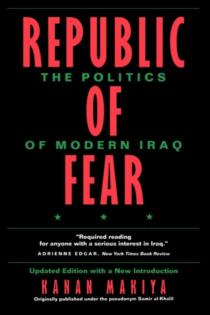 Book cover of: Republic of Fear