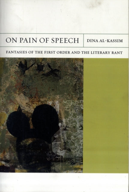 Book cover of: On Pain of Speech. By: Dina Al-Kassim