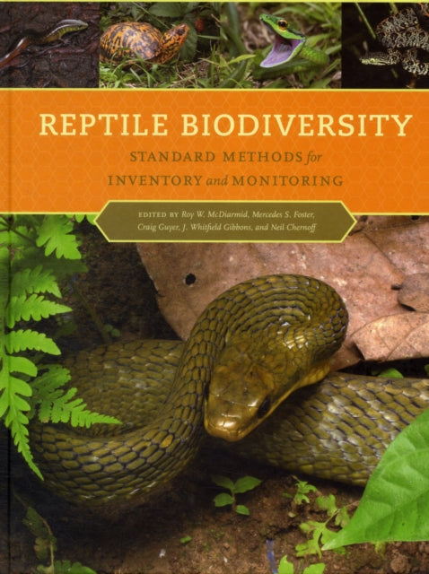 Book cover of: Reptile Biodiversity. By: Roy W. McDiarmid