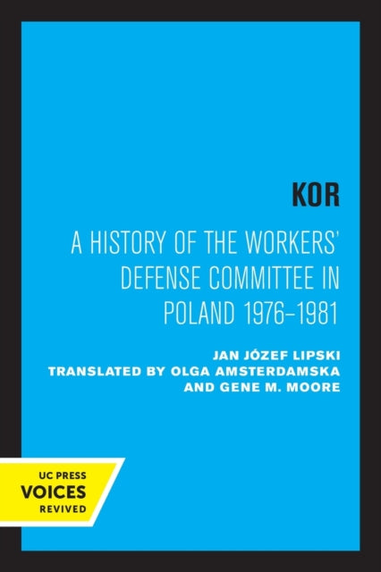 Book cover of: KOR. By: Jan Józef Lipski