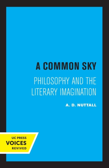 Book cover of: Common Sky. By: Nuttall, A. D.
