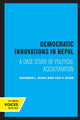 Book cover of: Democratic Innovations in Nepal. By: Bhuwan L. Joshi