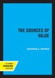 Book cover of: Sources of Value. By: Stephen C. Pepper