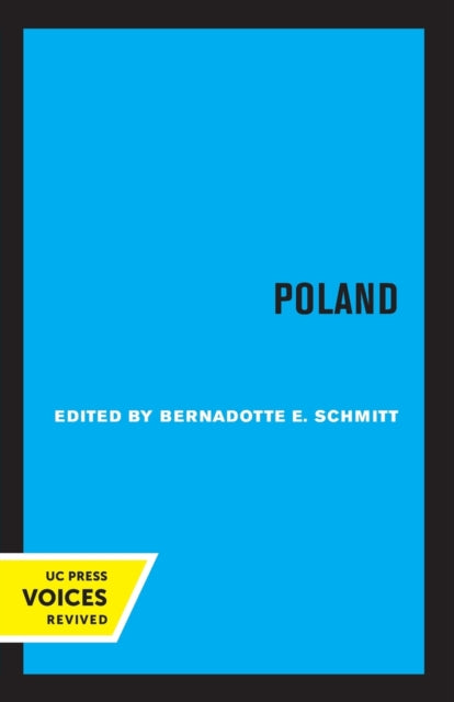 Book cover of: Poland. By: Bernadotte E. Schmitt