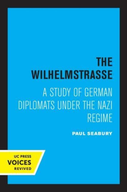 Book cover of: Wilhelmstrasse. By: Paul Seabury