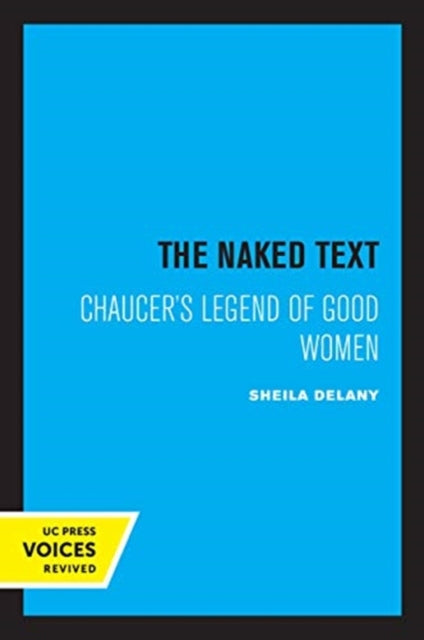 Book cover of: Naked Text. By: Sheila Delany