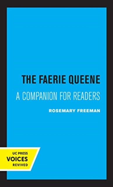 Book cover of: Faerie Queene. By: Rosemary Freeman