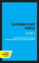 Book cover of: California Slavic Studies, Volume VI. By: Robert P. Hughes