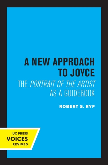 Book cover of: New Approach to Joyce. By: Robert S. Ryf