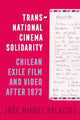 Book cover of: Transnational Cinema Solidarity. By: José Miguel Palacios