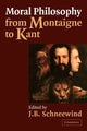 Book cover of: Moral Philosophy from Montaigne to Kant