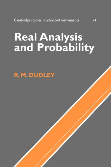 Book cover of: Real Analysis and Probability