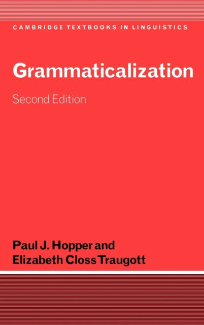 Book cover of: Grammaticalization