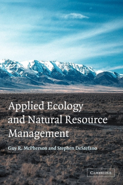 Book cover of: Applied Ecology and Natural Resource Management. By: Guy R. McPherson