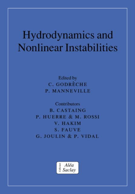 Book cover of: Hydrodynamics and Nonlinear Instabilities