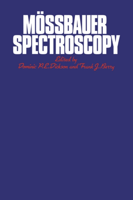 Book cover of: Mossbauer Spectroscopy