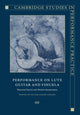 Book cover of: Performance on Lute, Guitar, and Vihuela. By: Victor Anand Coelho