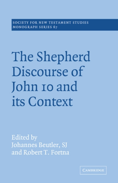 Book cover of: Shepherd Discourse of John 10 and its Context
