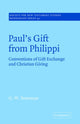 Book cover of: Paul's Gift from Philippi. By: G. W. Peterman