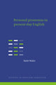 Book cover of: Personal Pronouns in Present-Day English. By: Katie Wales