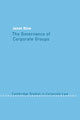 Book cover of: Governance of Corporate Groups. By: Janet Dine