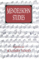 Book cover of: Mendelssohn Studies. By: R. Larry Todd