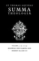 Book cover of: Summa Theologiae: Volume 3, Knowing and Naming God. By: Thomas Aquinas