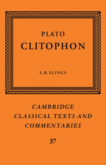 Book cover of: Plato: Clitophon. By: Πλάτων