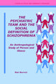 Book cover of: Psychiatric Team and the Social Definition of Schizophrenia. By: Robert J. Barrett