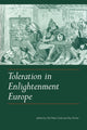 Book cover of: Toleration in Enlightenment Europe