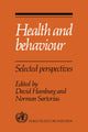 Book cover of: Health and Behaviour