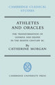 Book cover of: Athletes and Oracles. By: Catherine Morgan