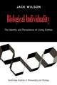 Book cover of: Biological Individuality. By: Jack Wilson