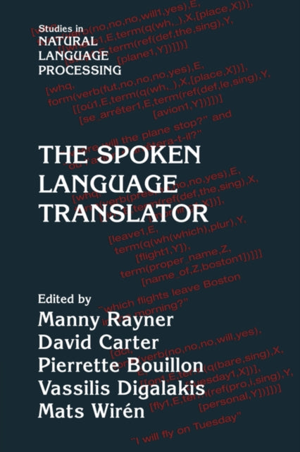 Book cover of: Spoken Language Translator